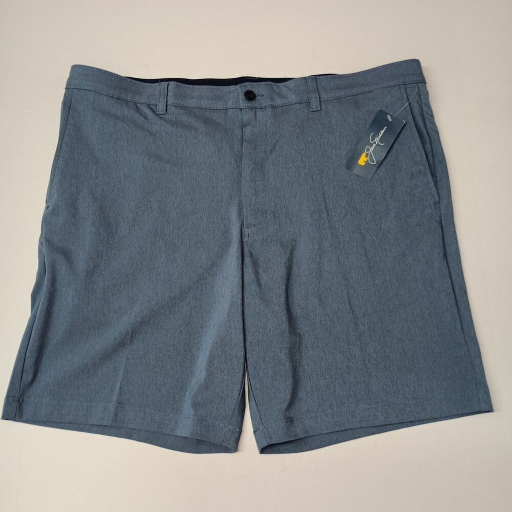 Jack Nicklaus Chino Golf Shorts Men's Size 38‎ Blue NEW